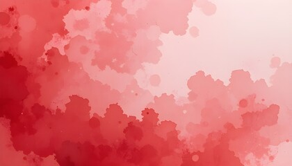 Flat Watercolor Background in Soft Red Tones for Artistic Visual Projects