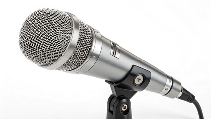 microphone isolated on white