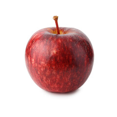 Fresh and Juicy Red Apple with Vibrant Skin isolated on a transparent background