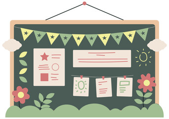 Bulletin Board Wall Magazine