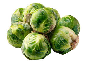Fototapeta premium Brussels Sprouts Nestled