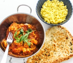 chicken curry with rice