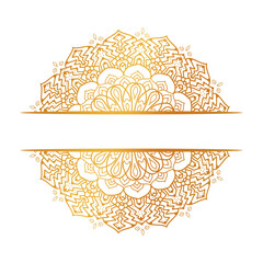 Floral Boho Mandala Frame with Text Area, Perfect for Wedding or Wellness Themes