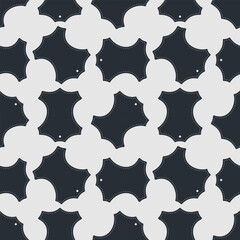 Leather craft seamless pattern with Genuine leather symbol. Vector illustration