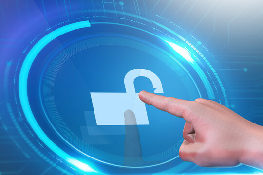 Unlocking digital security a fingers touch on future technology
 - Powered by Adobe
