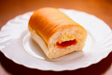 コッペパン　ジャム