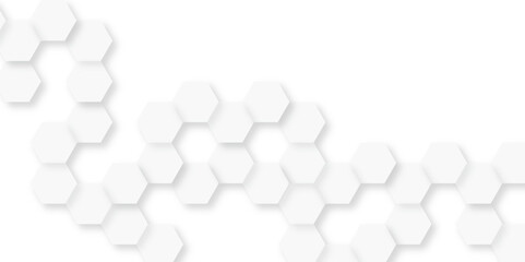 Soft white hexagon seamless png with modern tech geometric grid texture.