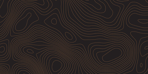 Geometric abstract topography line pattern on black for tech and mapping themes.