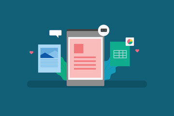 Mobile document app for opening multiple formats of documents on a smartphone. AI chatbot for reading documents.