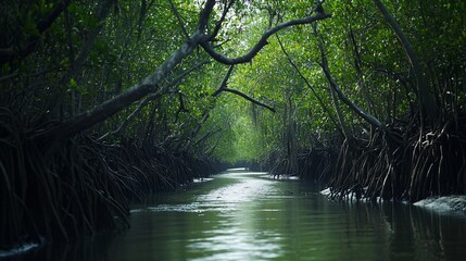 river in the forest