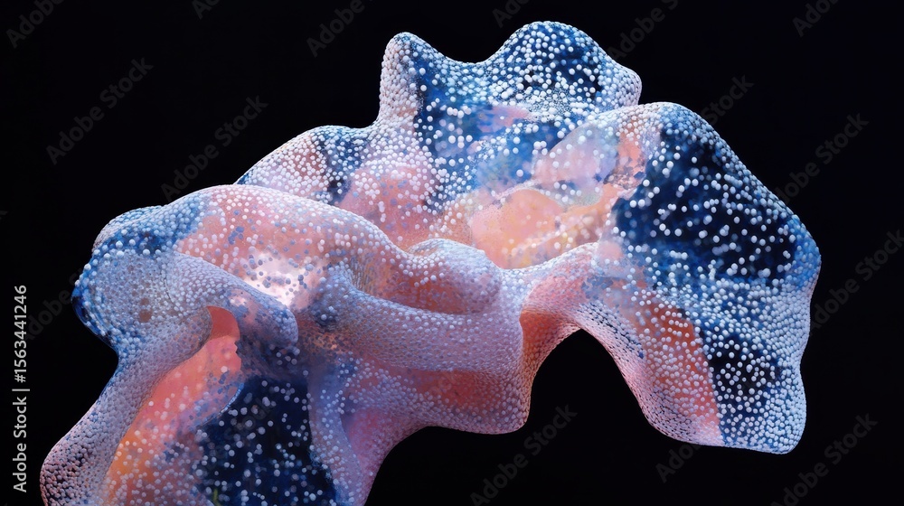 Poster ai-driven molecular protein folding simulation representation