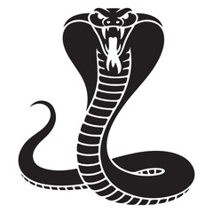 Fototapeta premium High Quality Snake Silhouette Vector Collection Bold and Striking Reptile Illustrations for Tattoo Art, Branding Projects, T-Shirt Prints, Jungle Wildlife Themes and Horror or Tribal Design Concepts.