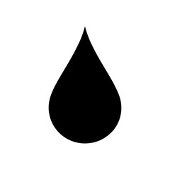 Moon Drop Icon Vector Flat Clean Look