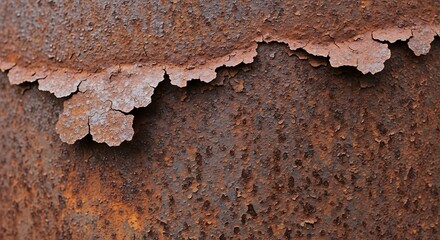 Rusty Metal Texture Peeling Paint and Corrosion Details