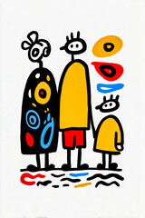 Personnage, concept de famille