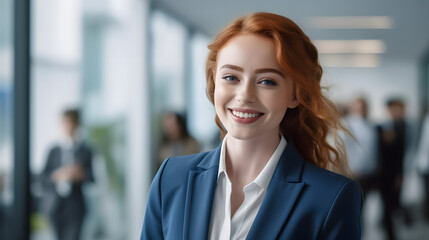 Fototapeta premium portrait of a businesswoman