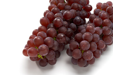 夏の味覚 新鮮デラウェアぶどうの房