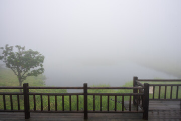 日本の北海道の道東の美しい風景
