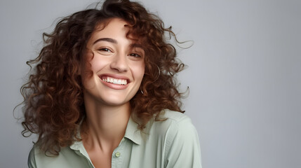 portrait of a smiling woman