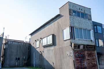 日本の北海道の道東の古くてとても美しい建造物