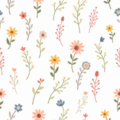 Seamless Stylish Wallpaper. You can use this repeating pattern to fill your own custom shapes and backgrounds.