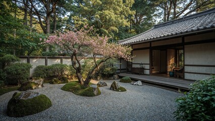 japanese garden in japan