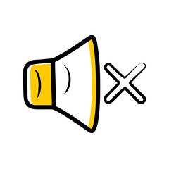 Speaker Mute Icon