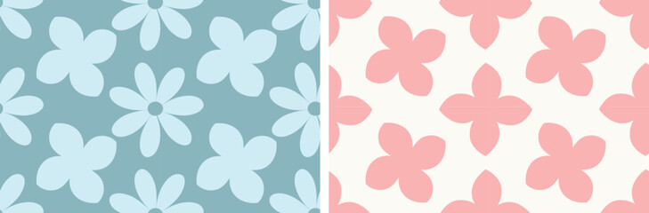 Floral seamless pattern. vintage romantic botanical vector drawing graphic fashion and summer design for a print t-shirt.