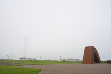 日本の北海道根室市の納沙布岬の美しい風景