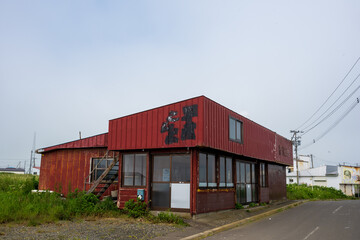 Obraz premium 日本の北海道の道東の古くてとても美しい建造物