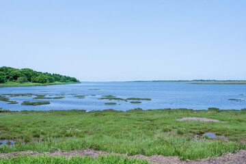 日本の北海道の道東のとても美しい風景