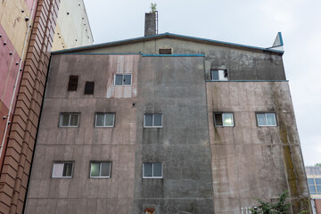 日本の北海道の道東の古くてとても美しい建造物