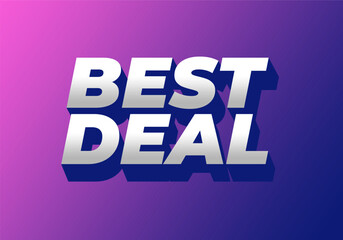 Best Deal Promotional Graphic design