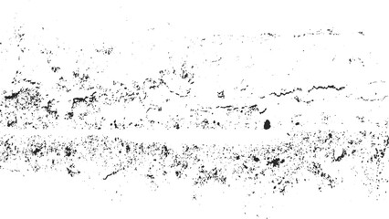 Fototapeta premium Old worn overlay distressed uneven background. Scratches, chips, and cracks across dark background. 
