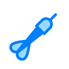 dart pin duotone icon