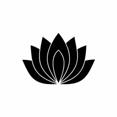 creative details lotus icon Vector Illustration