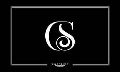 CS, SC, C, S, Abstract Letters Logo Monogram