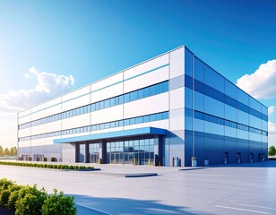 Fototapeta premium 工場 建物