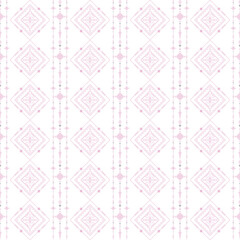 Navajo tribal seamless vector pattern with boho geometric. Inspired by ethnic southwestern decor, Mexican blankets and woven rugs. Ideal for silk, textiles, packaging, sarong, and interior design.