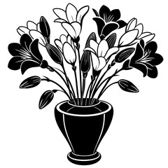flowers in vase
