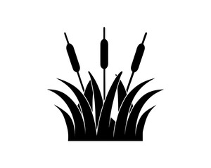 creative details Dried Grass Icon vector illustration	