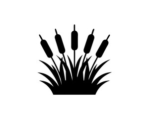 creative details Dried Grass Icon vector illustration	