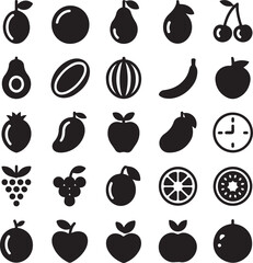 Fruit Silhouette Clipart Bundle – SVG PNG for Kitchen & Crafts

Tropical Fruit Silhouettes – Pineapple, Mango, and Citrus Designs

Juicy Fruit SVG Pack – Apple, Banana, Strawberry Vector Art

Fruit Ou