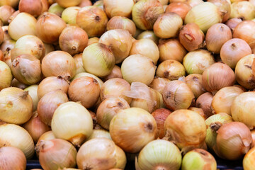 onion on sale at the supermarket
