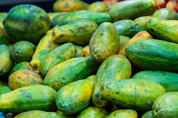 mango on sale at the supermarket