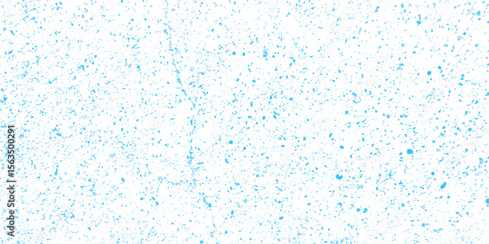 Aufkleber abstract background with scattered blue watercolor paint splatters creating a textured decorative pa