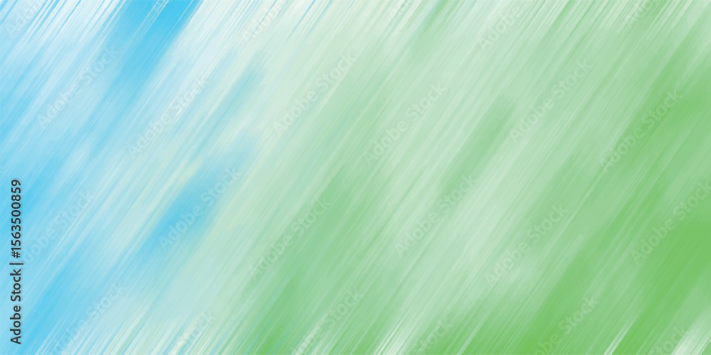 Poster abstract gradient background with brushstroke texture featuring blue and green colors suitable for d