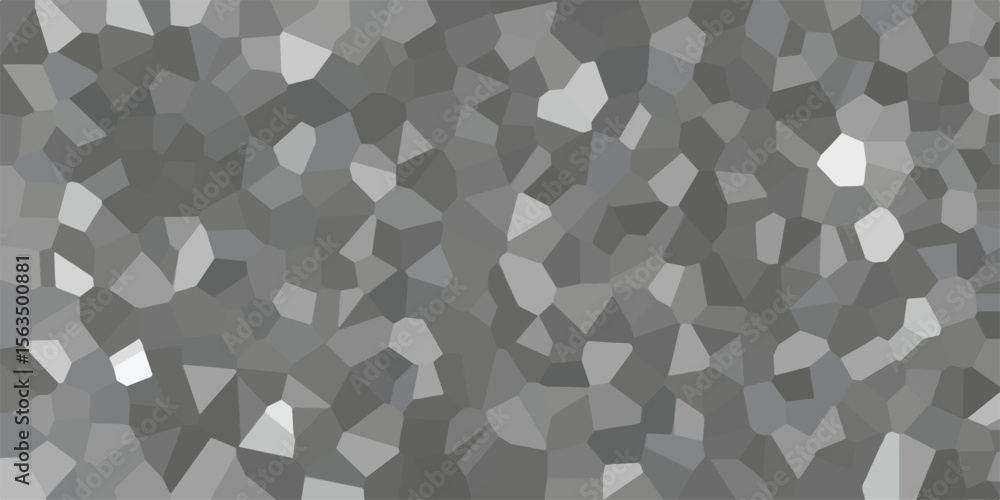 Poster abstract gray mosaic pattern design geometric texture background illustrating modern artistic digita