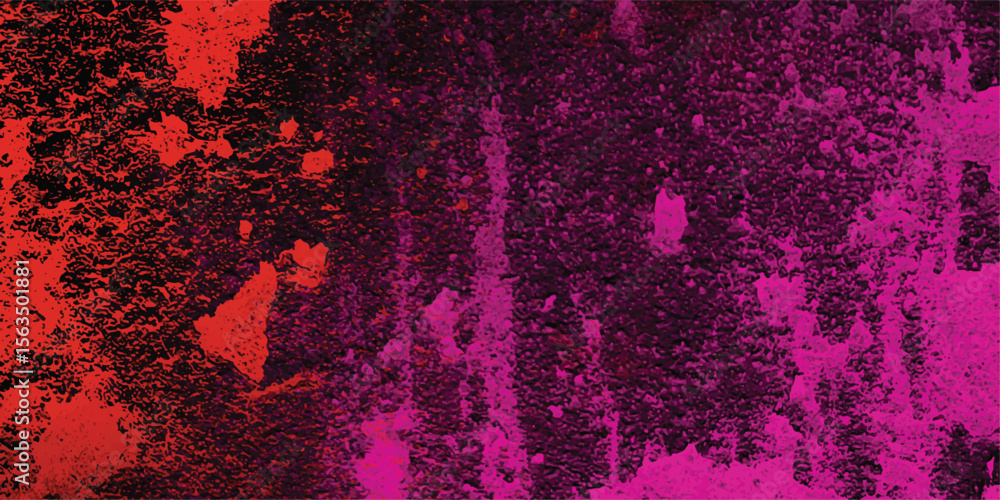 Aufkleber abstract textured surface with gradients of red and pink colors showing grunge and splatter effects 