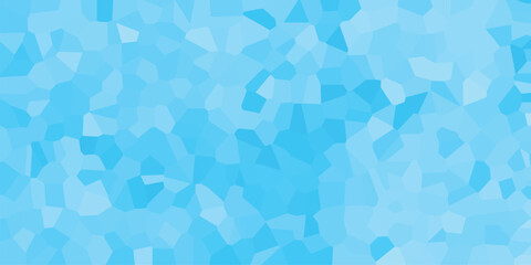 Blue geometric polygonal texture pattern featuring varied shades of light and dark blue in mosaic style for digital designs